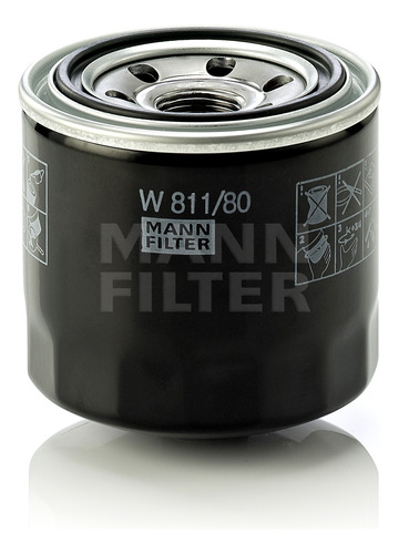 Filtro De Aceite Mann Filter W 811/80