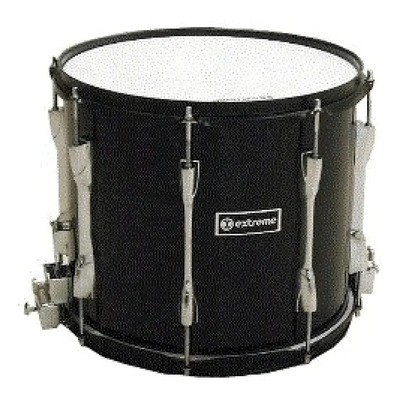 Tarola de Marcha Extreme Negra 14x12 8 Lugs con Arnés de Abedul | Meses sin interés
