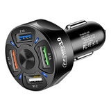 Adaptador Bluetooth Inalámbrico 4 En 1 3.1a Qc 3.0 De Carga