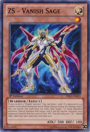 Yu-gi-oh Zs - Vanish Sage - Common Frete Incluso