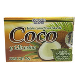 Jabón Cosmetico A Base De Coco Y Glicerina 90 G Gn+v