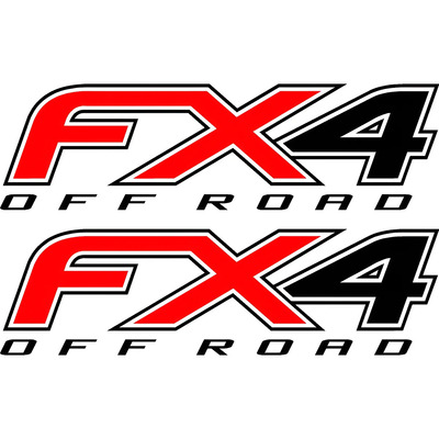 Sticker Calcomanioa Fx4 Off Road Mod. 2 | Meses sin interés