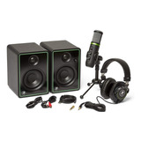 Mackie Creator Bundle Con Monitores Cr3-x Usb Mic Y Audifono