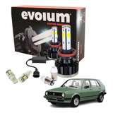 Kit Luces Delanteros Focos Hiperled Golf A2 Mk2 1987