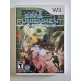 Sin & Punishment Star Sucessor Nintendo Wii Original America