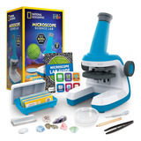 Microscopio National Geographic Para Niños - Kit Stem