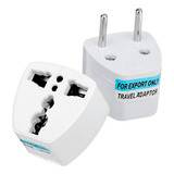 Adaptador Enchufe Europeo 220v Adaptador Corriente Adaptador