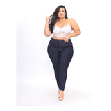 Calça Jeans Feminina Com Lycra Elastano Plus Size Gordinhas