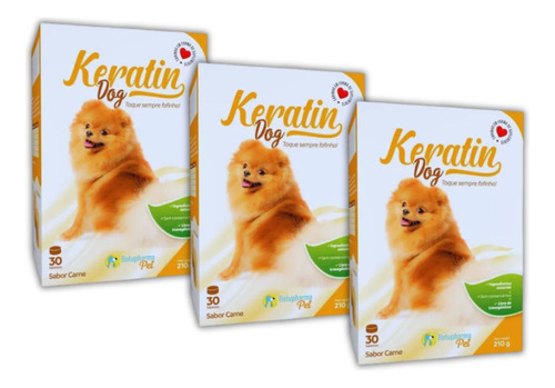 Keratin Dog Botupharma Reduz Queda De Pelos - 90 Tabletes