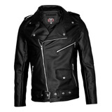 Chamarra Biker Punk Rocker Cruzada