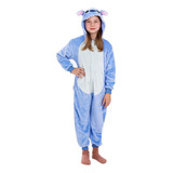 Pijama Kigurumi Original Stitch Importada Disfraz Entrega Ya