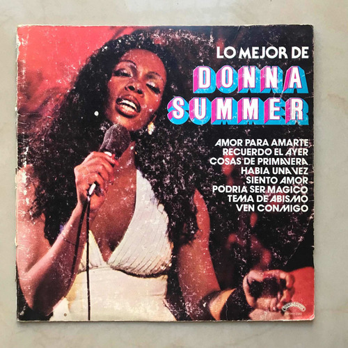 Disco De Vinilo Lo Mejor De Donna Summer