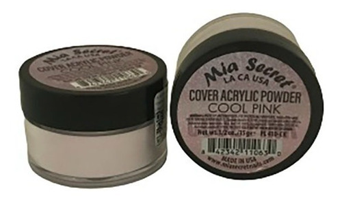 Polimero 15g Acrilicas Mia Secret Cover Cool Pink Estylosas