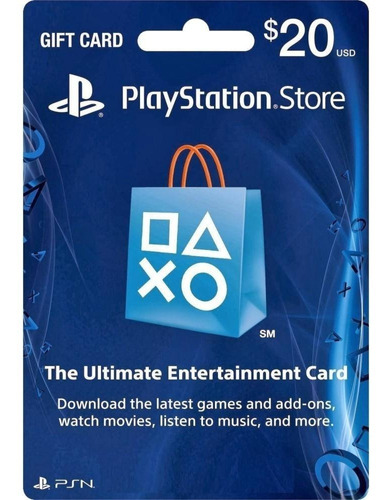 Tarjeta Psn  20 Eur  - Playstation Gift Card