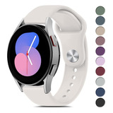 Malla De Silicona Para Samsung Galaxy Watch 5/5 Pro Luz Estr