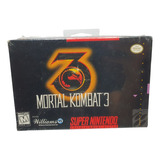 Fita Cartucho Mortal Kombat 3 Lacrada De Fábrica Snes