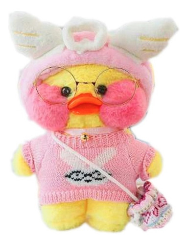 Peluche Pato Lafanfan 30 Cm Con Morral