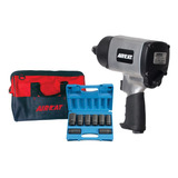 Aircat 1777k: Kit De Llave De Impacto De 3/4 Pulgadas Con Ma