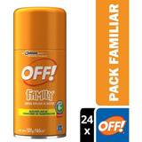 Off Family Repelente Mosquitos Aerosol Naranja Pack X 24 Un