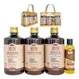 4 X Kit De Tratamento Capilar Argan Spa Biomme Atacado