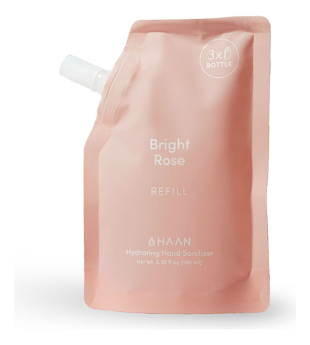 Sanitizante De Manos Haan Bright Rose Refill 100 Ml