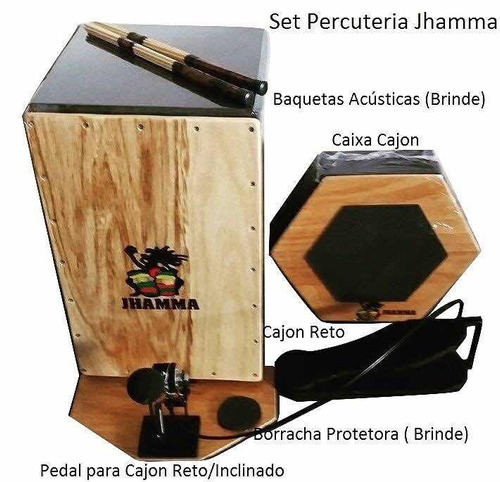 Kit Percuteria Jhamma