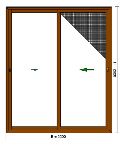 Ventana Corrediza 220x262 Pvc Vidrio Dvh Laminado 30% Off !!