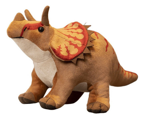 Peluche De Dinosaurio De Simulación Triceratops Tyrannosauru