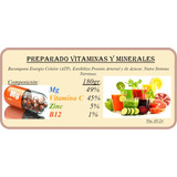 Prep Vitamínico, Falta Energía, Estrés, Mg, Zinc, Vit C, B12