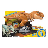 Dinossauro T-rex Ação De Combate Imaginext Jurassic World 