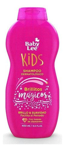  Shampoo Brillo Y Suavidad Brillitos Magicos 400ml Baby Lee