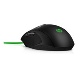 Mouse Hp Pavilion 300 Gaming Color Negro-verde