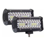 X2 Focos Neblineros Led 120w Expansion Auto Moto Camiones