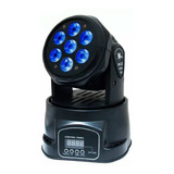 Cabezal Movil 7 Led X 12w Rgbw Robotico Dmx 13 Canales Dj