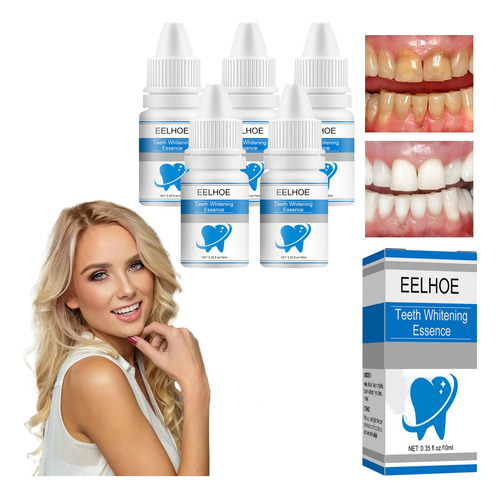 5×esencia Blanqueadora Dental Limpeza - mL a $2879