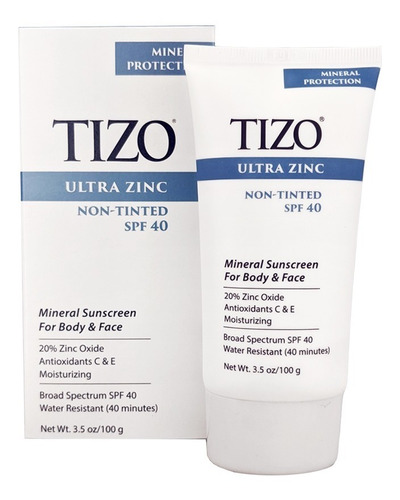 Tizo Ultra Zinc Protector Mineral 100g Rostro Y Cuerpo