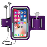 Brazalete Deportivo Para iPhone-samsung (color Violeta)