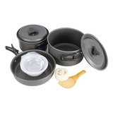 Kit De Ollas For Acampar, Juego De Cocina For Exteriores,