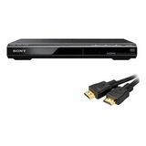 Reproductor Dvd Sony Ultra Slim Con Cable Hdmi De Alta Veloc