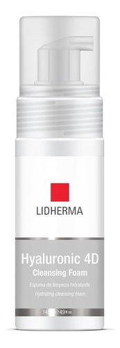 Acido Hialuronico Limpieza Facial Espuma Rostro 4d Liderma