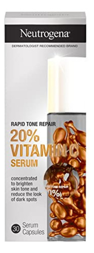 Serum Facial Neutrogena Rapid Tone Repair 20% Vitamina C Cáp