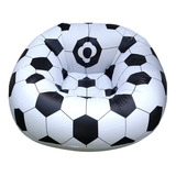 Puff Futbol Inflable Piscina Pileta Playa 70x115 Bz3