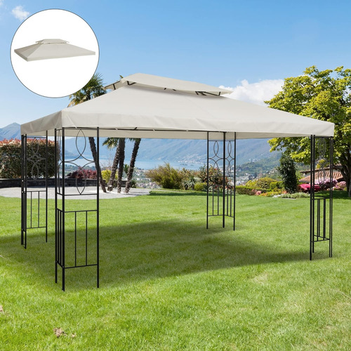 Gazebo Pérgola Repuesto Techo Reforzado Importado Exclusivo