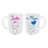  Set 2 Tazas Parejas - Juntos Para Siempre