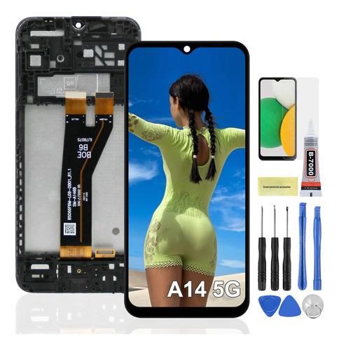 Pantalla Para Samsung A14 5g A146m A146b Con Marco Original