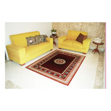 Tapete Marbella Bs Classico 1601-6 2.50m X 3.50m Rayza Cor Vermelho