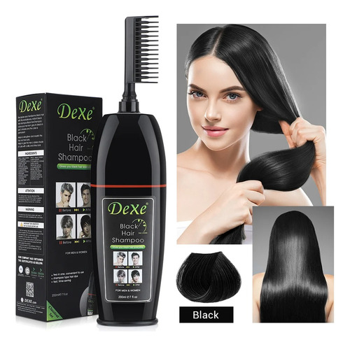 Shampoo Canas Black Hair Dexe - mL a $230