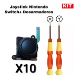 10 X Joystick 3d Control Joycon Nintendo Switch + Desarmador