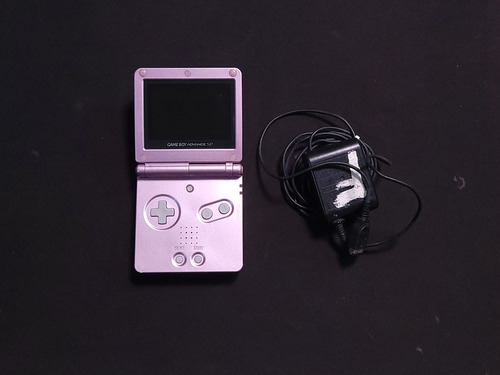 Game Boy Advance Sp Gba 2 Luz 101 Rosa B