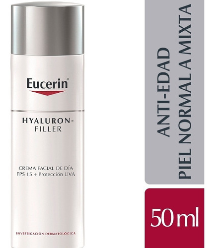 Eucerin Hyaluron-filler Day Piel Normal A Mixta Fps15 X 50ml